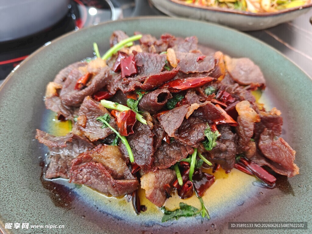 香炒腊牛肉