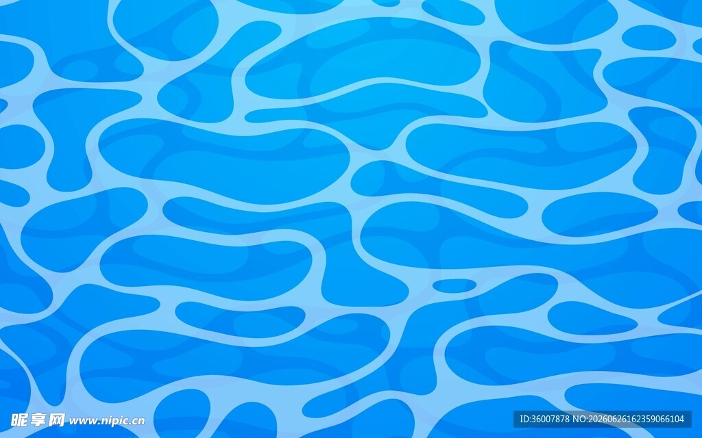 蓝色水纹背景