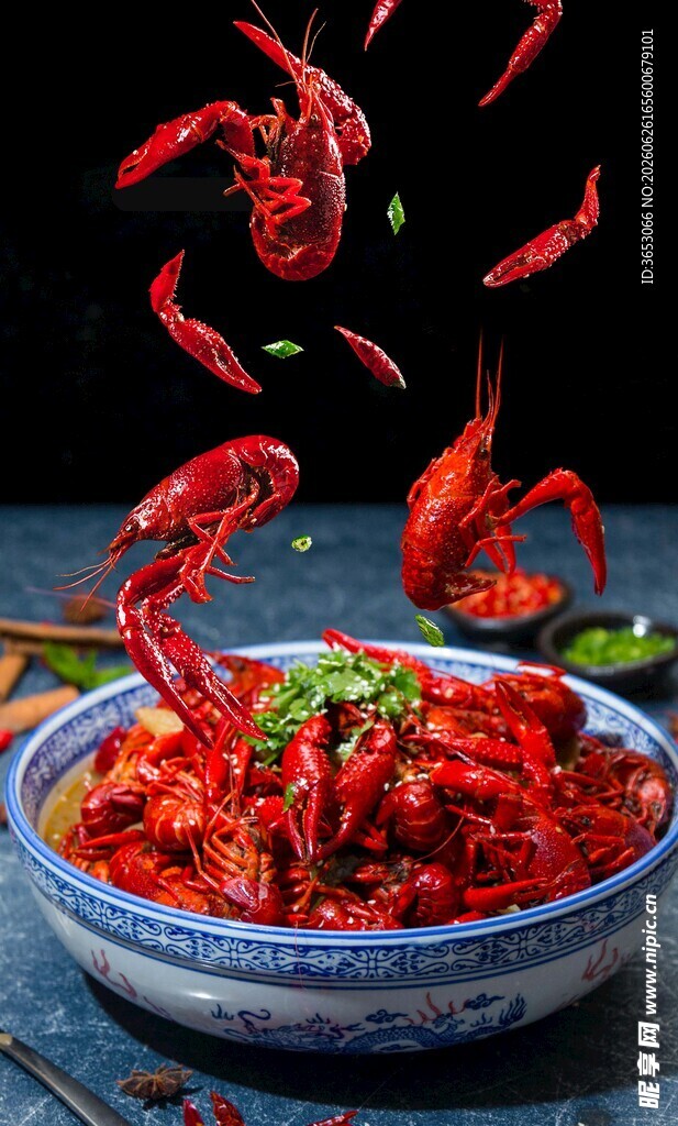 美味小龙虾鲜香诱人