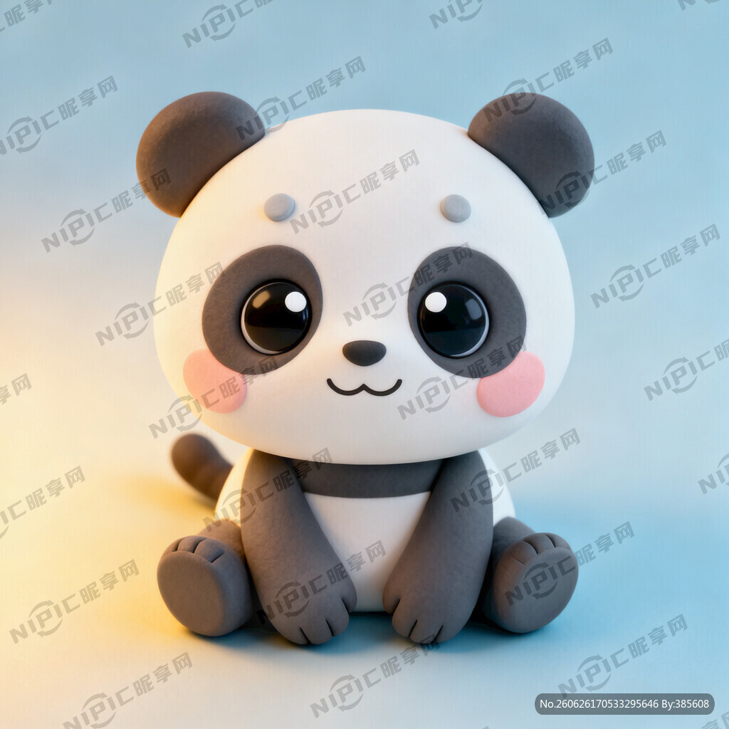 整体为C4D 深灰圆耳朵   