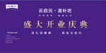 盛大开业庆典宣传海报