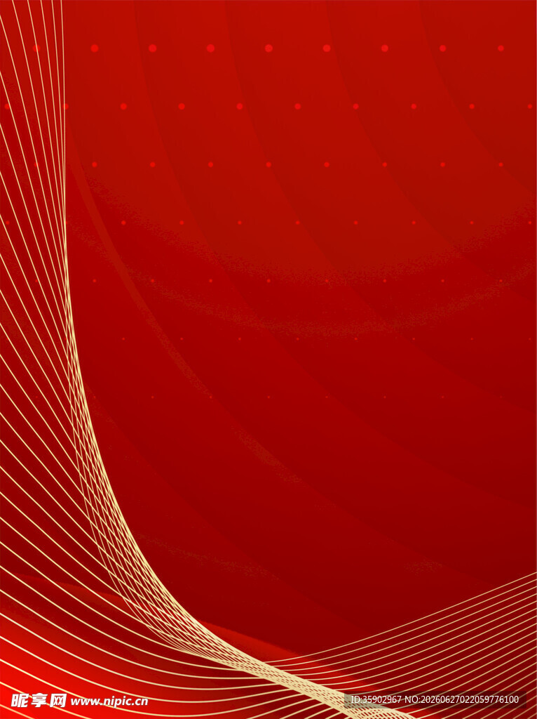 红色渐变线条抽象背景图