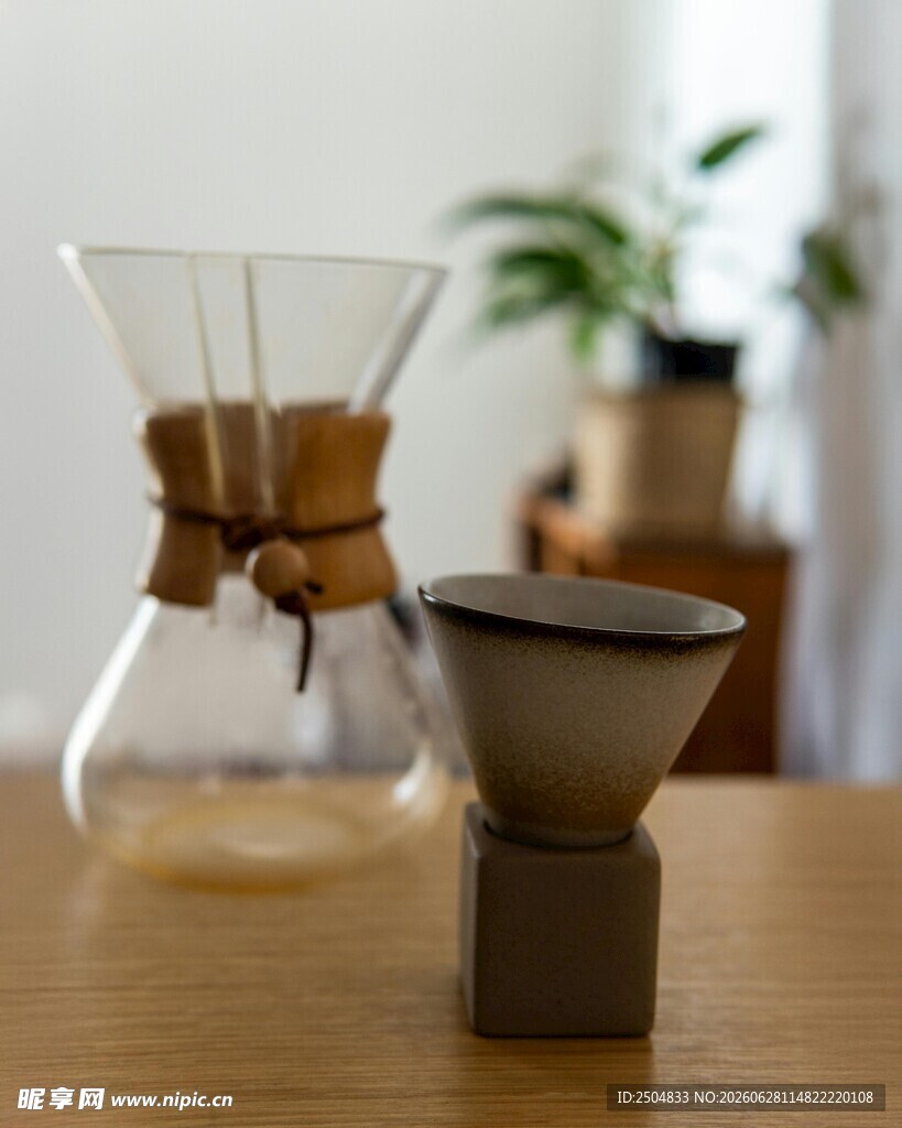 手冲咖啡器具展示