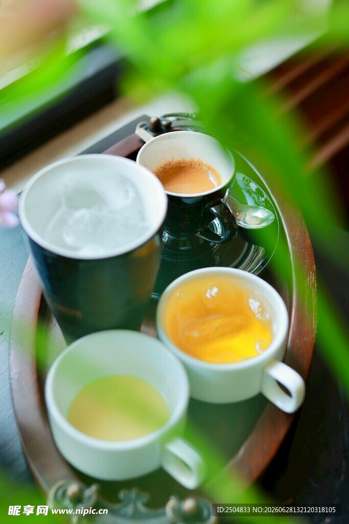 茶饮 茶杯 茶托 饮品 茶叶 