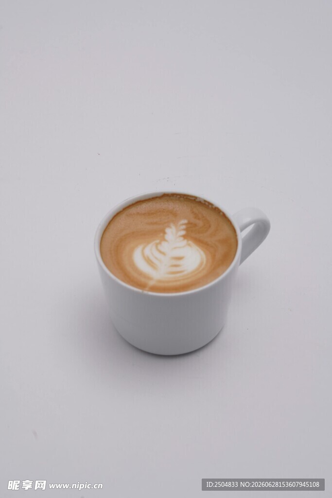 精致拉花咖啡杯