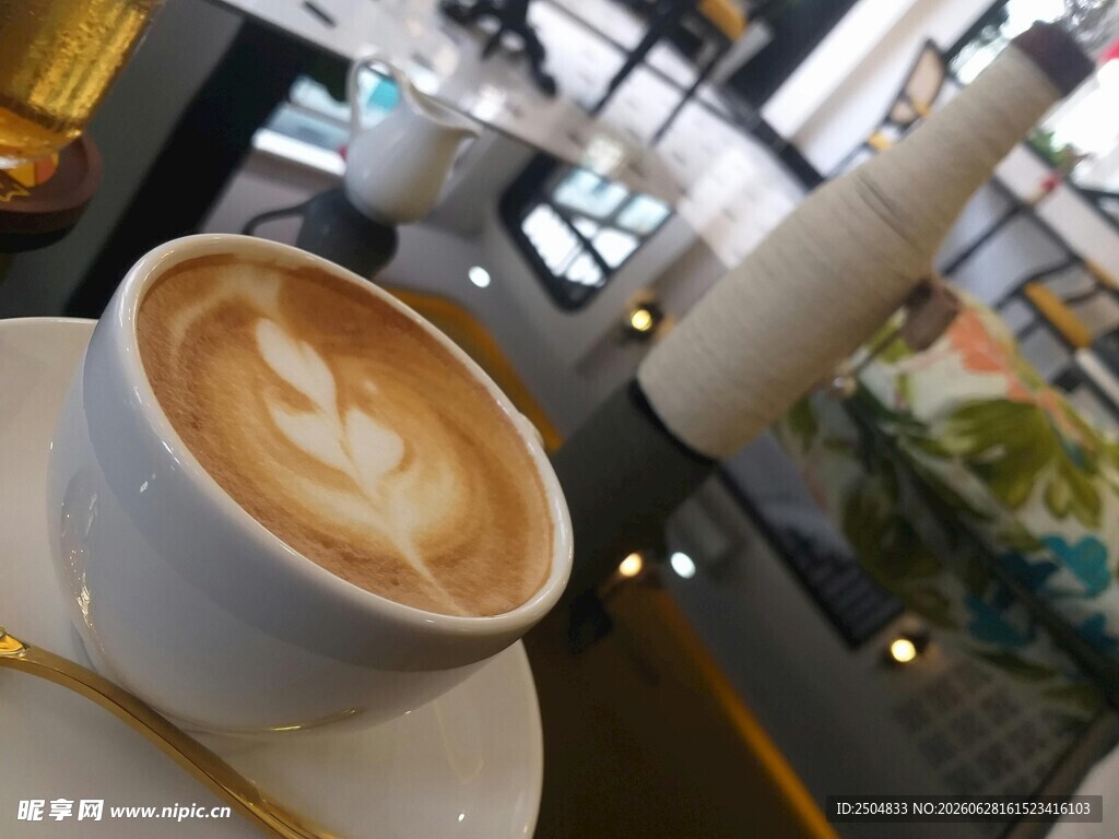 咖啡 拉花 杯子 饮品 休闲 