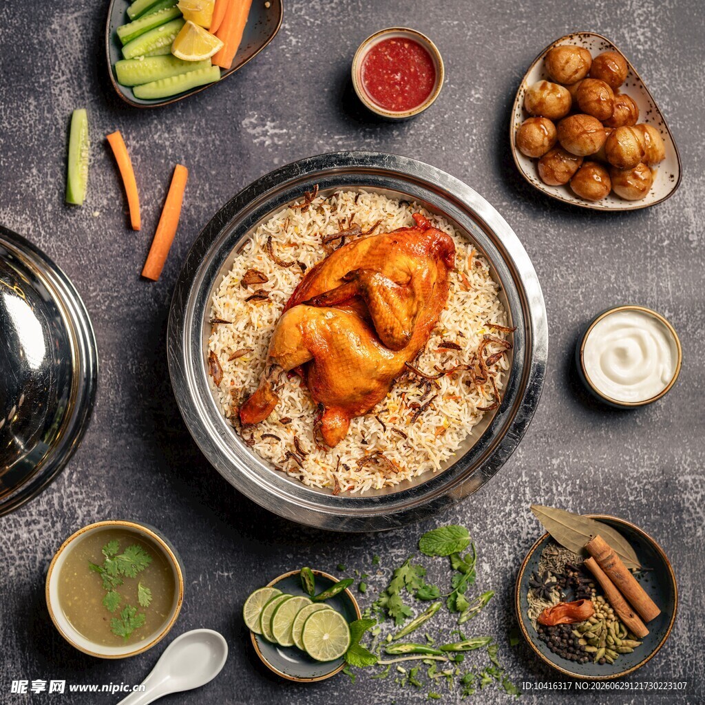 阿拉伯鸡肉米饭