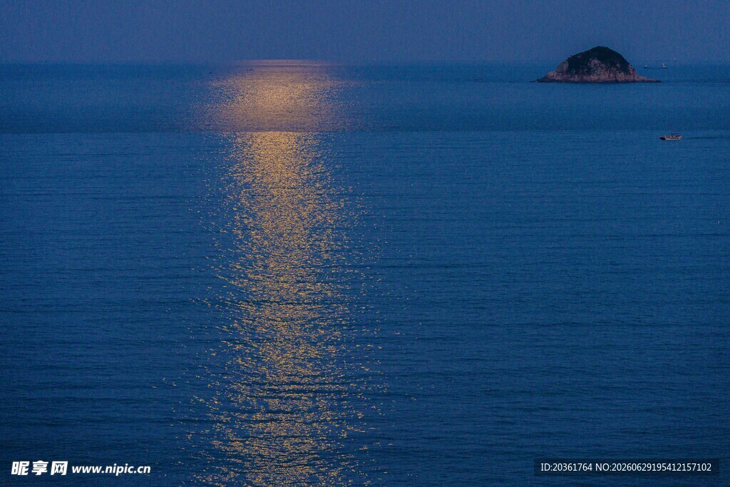 海上月夜