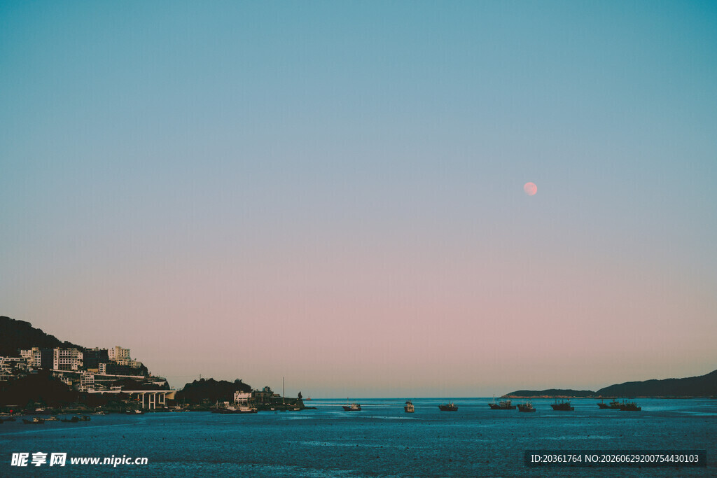 海边日落美景
