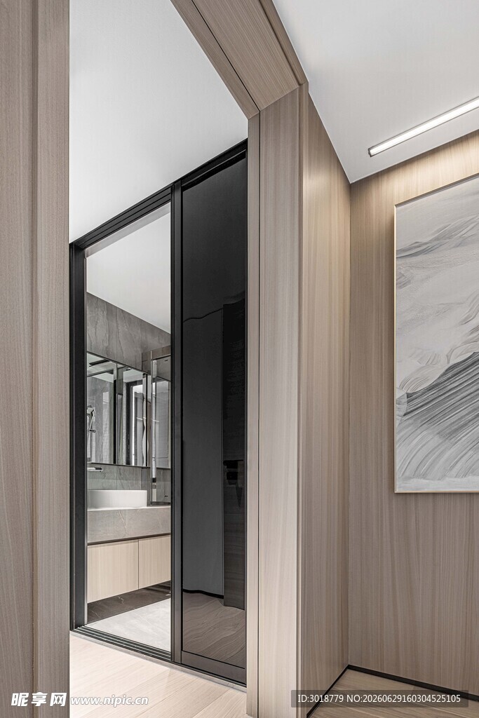 现代简约风室内走廊设计