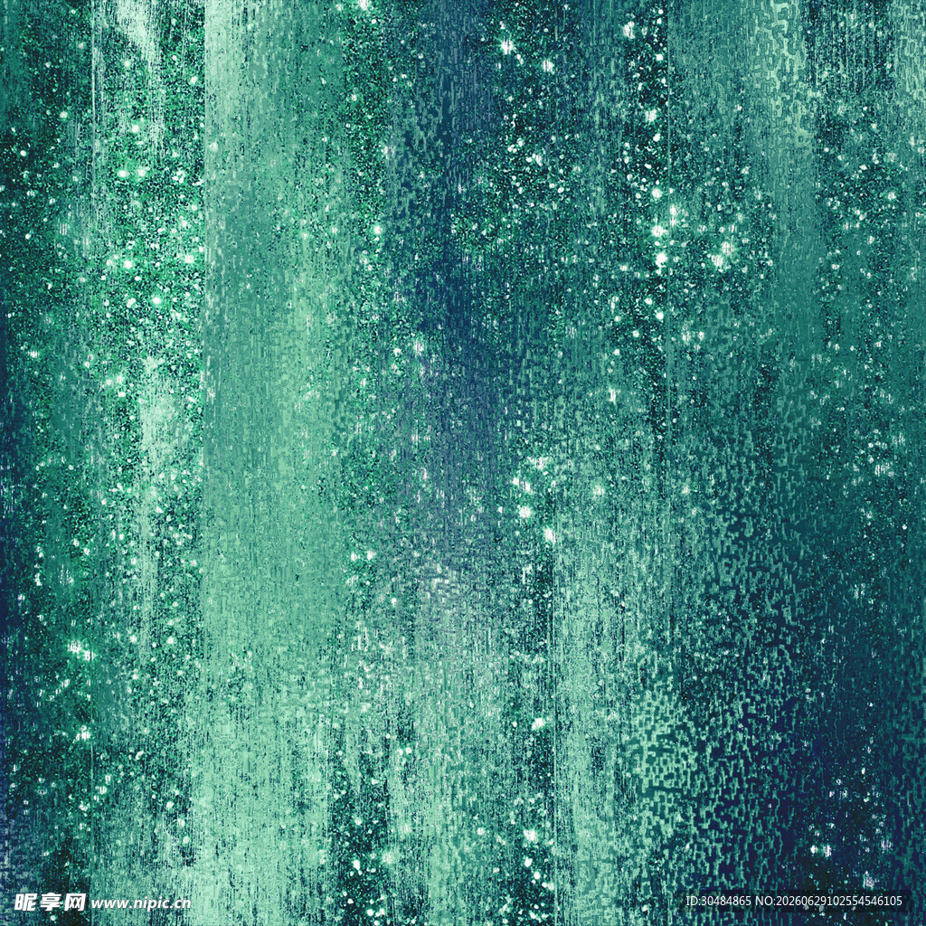 梦幻绿调闪烁背景纹理