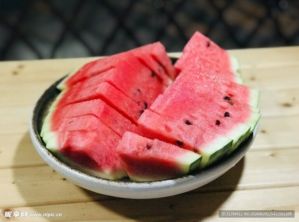 碗中鲜切西瓜片
