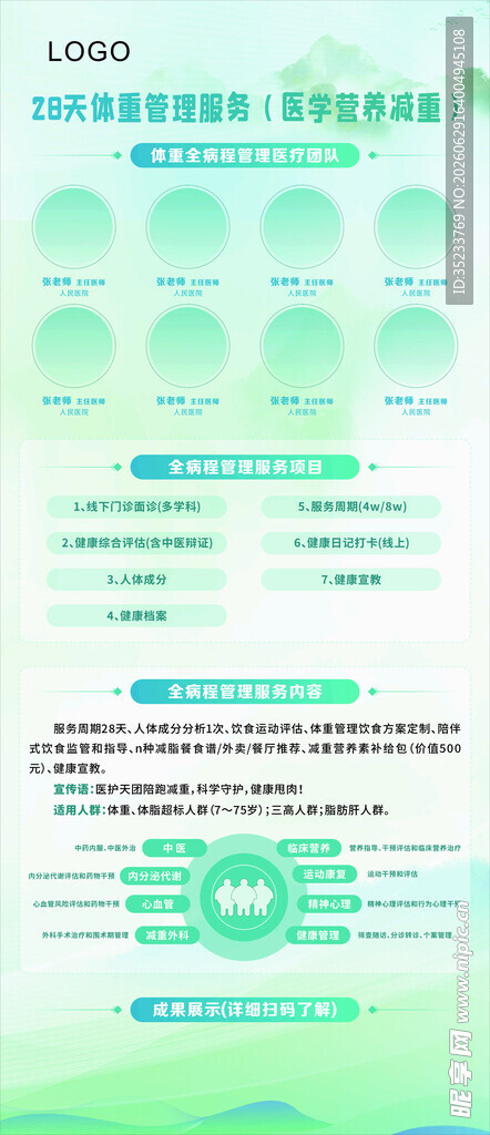 体重减重 营养科