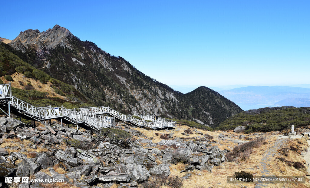高山荒野风景