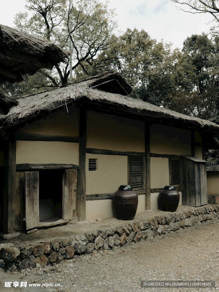 传统韩式民居