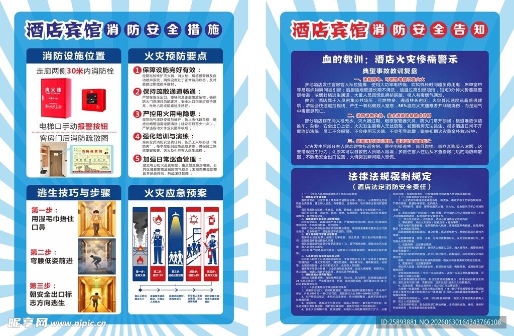 安全生产知识宣传海报