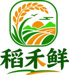 稻禾鲜农产品品牌标志