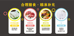 合理膳食文化墙