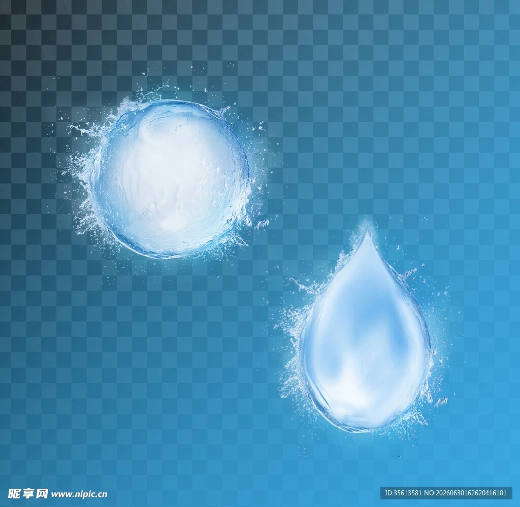 水滴素材合集