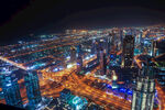 璀璨都市夜景俯瞰图