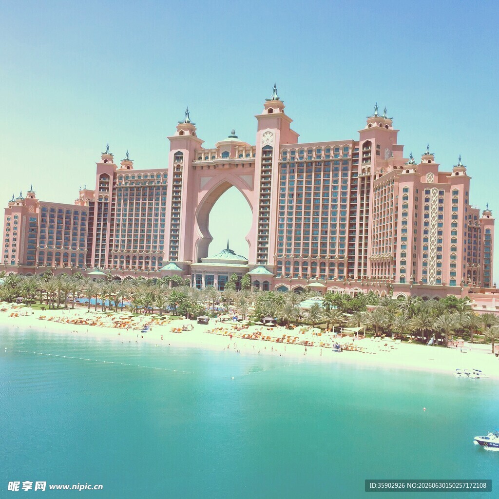 亚特兰蒂斯酒店海滨美景