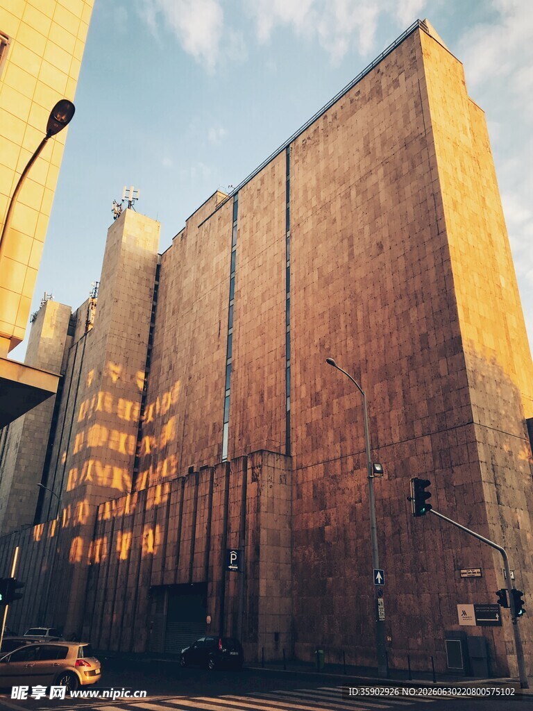 复古工业风建筑外观