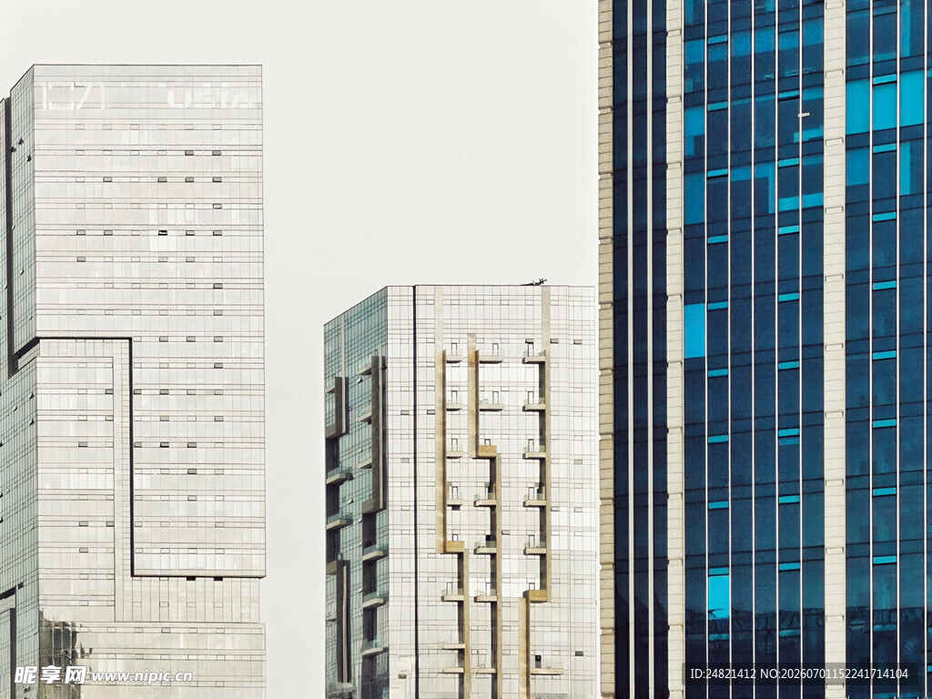 现代都市高楼建筑景观