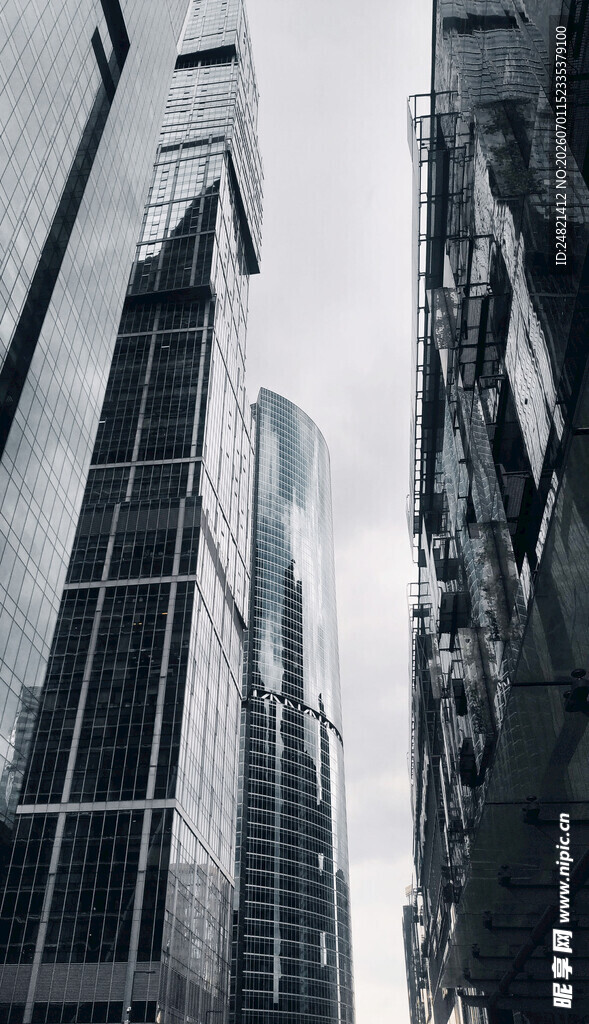 都市高楼景象