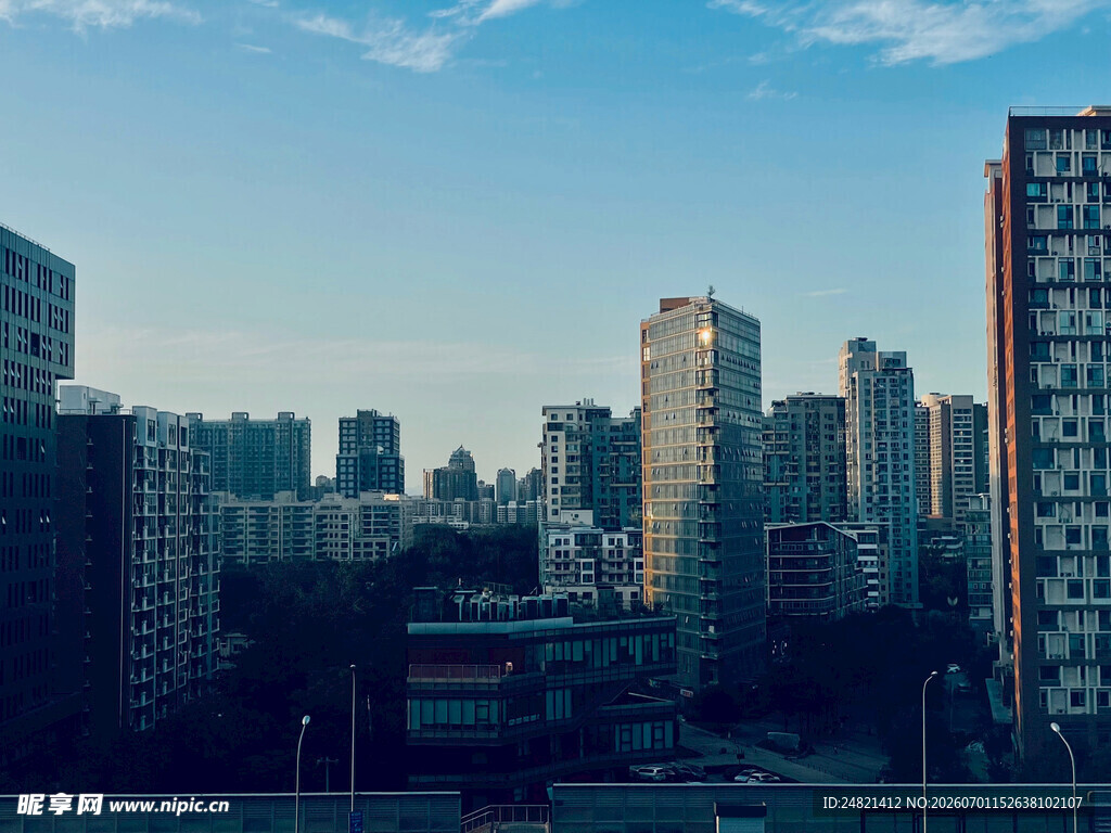 城市高楼景观
