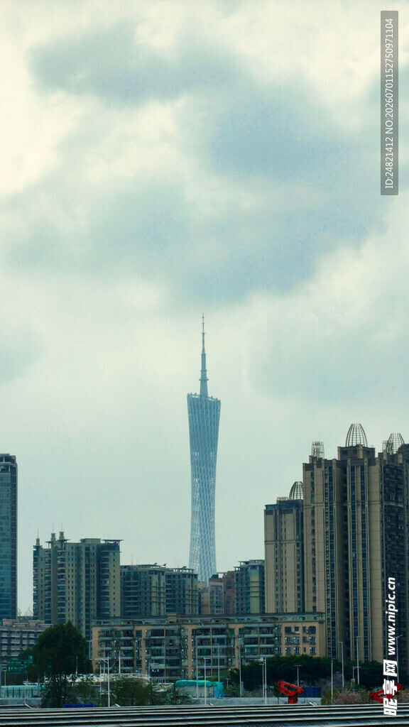广州城市天际线景观