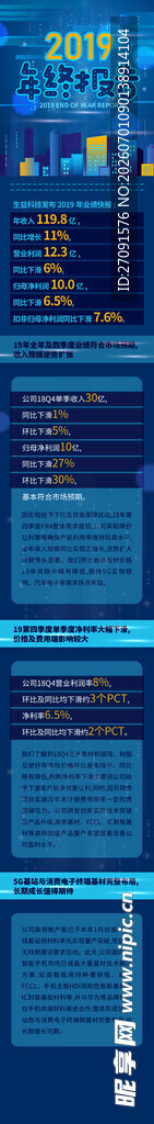 蓝色科技风网页界面展示