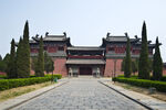 中式古建筑大门景观
