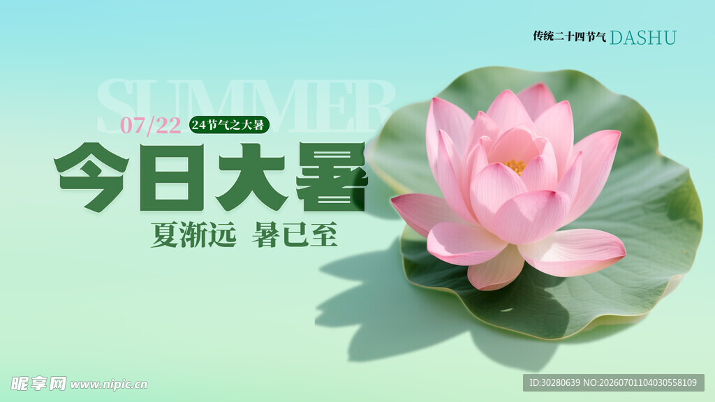 大暑节气           