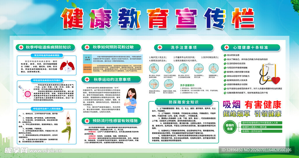 健康教育宣传栏