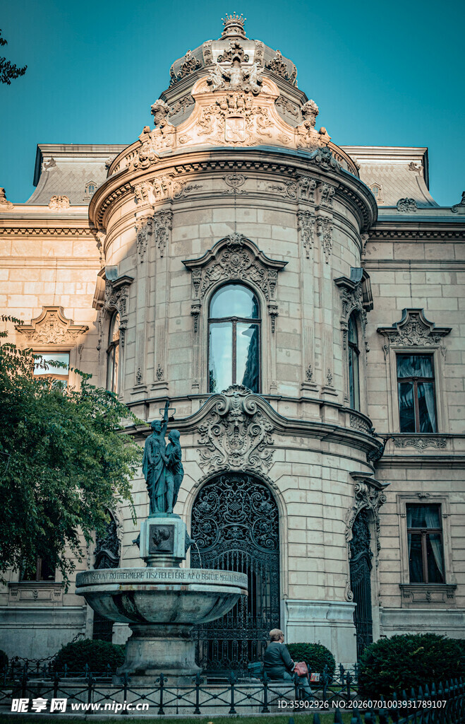 欧式古典建筑外观