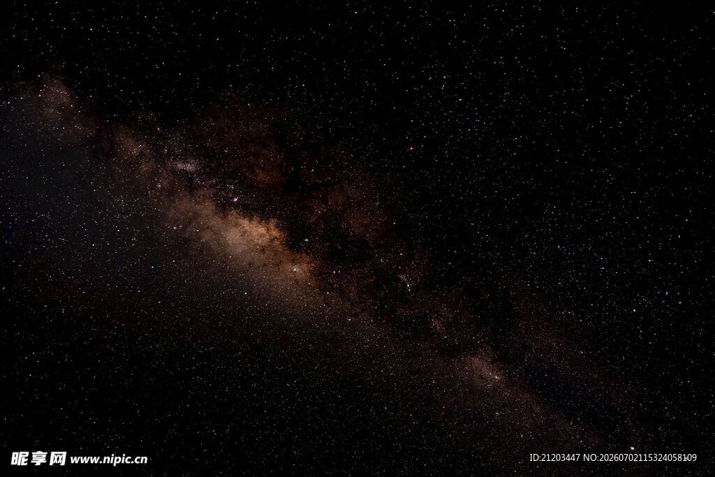 璀璨星河下的奥秘宇宙