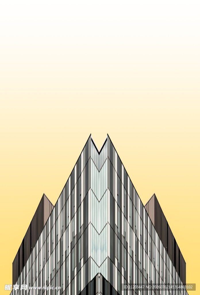 现代摩天大楼建筑外观