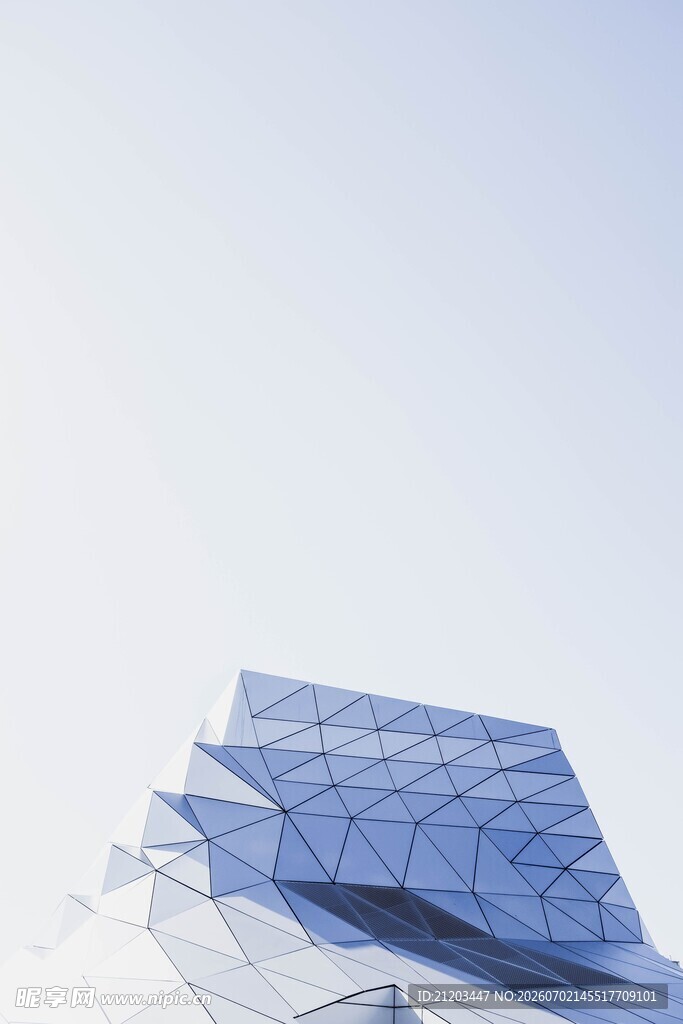 现代几何造型建筑外观