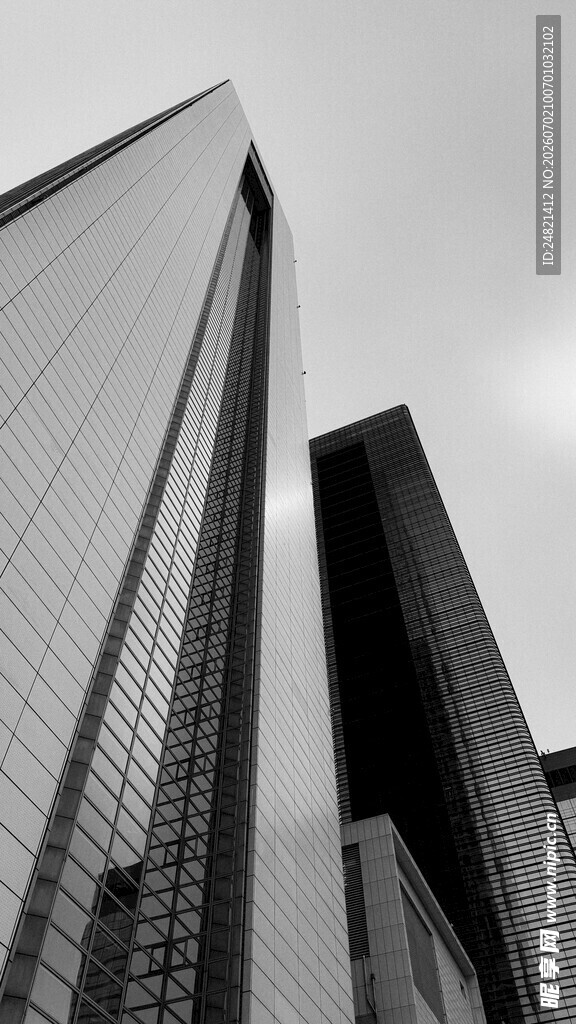 现代摩天大楼建筑景观