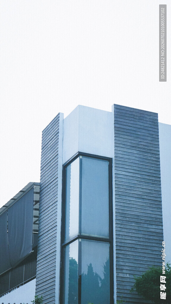 现代简约风格建筑外观