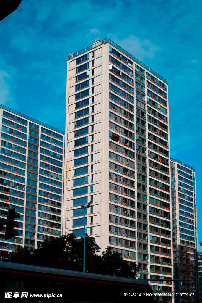 城市高楼景观