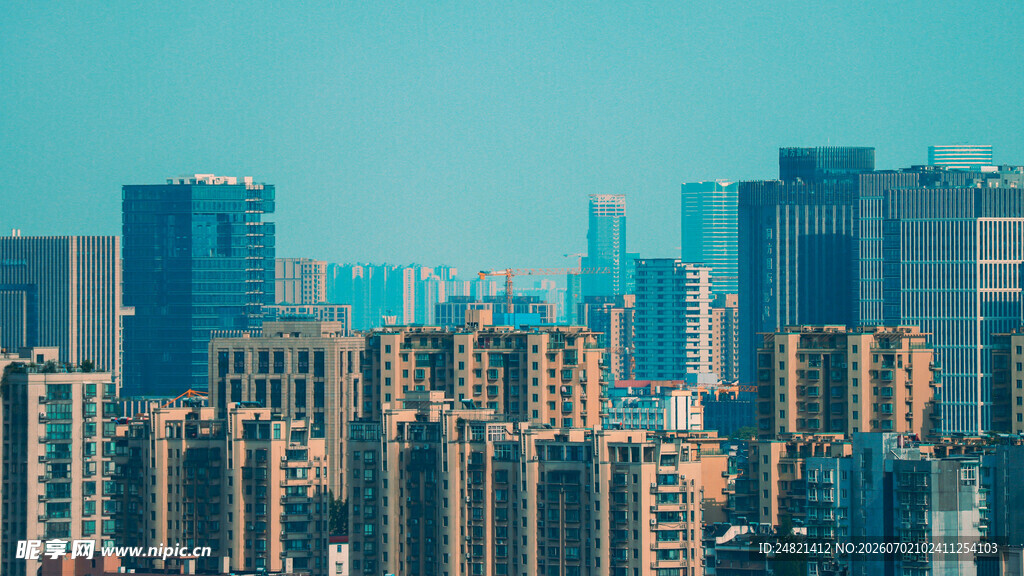 城市高楼景观