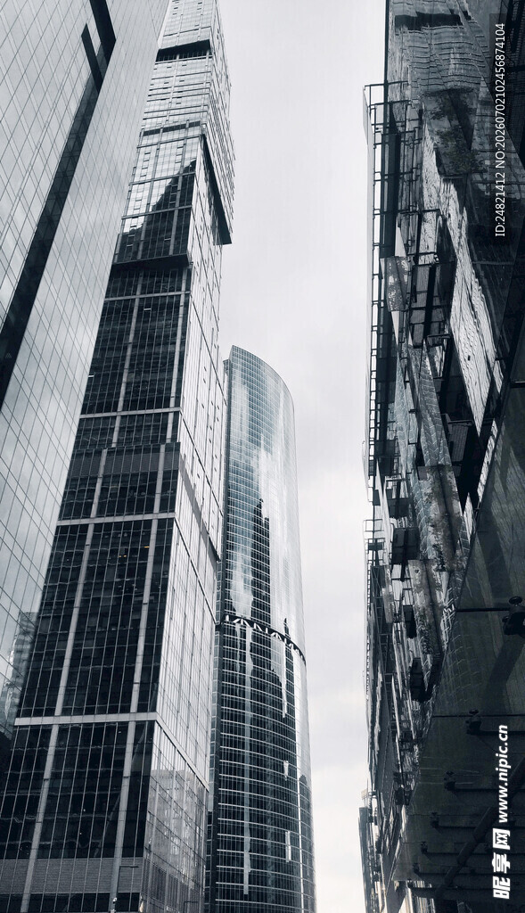 都市高楼景象