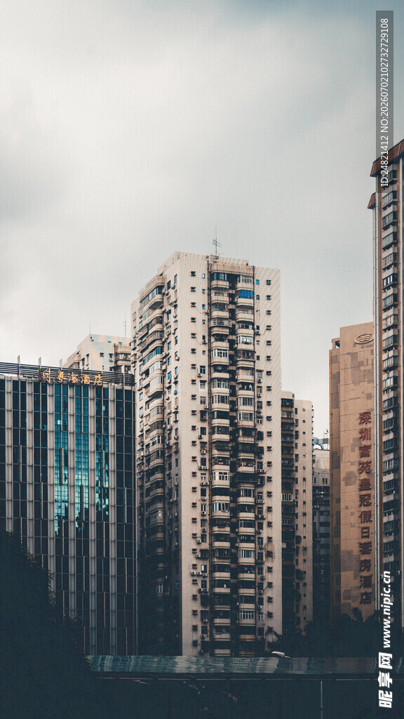 城市高楼景观