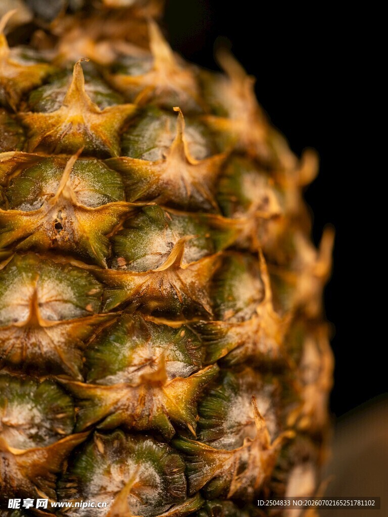 菠萝特写
