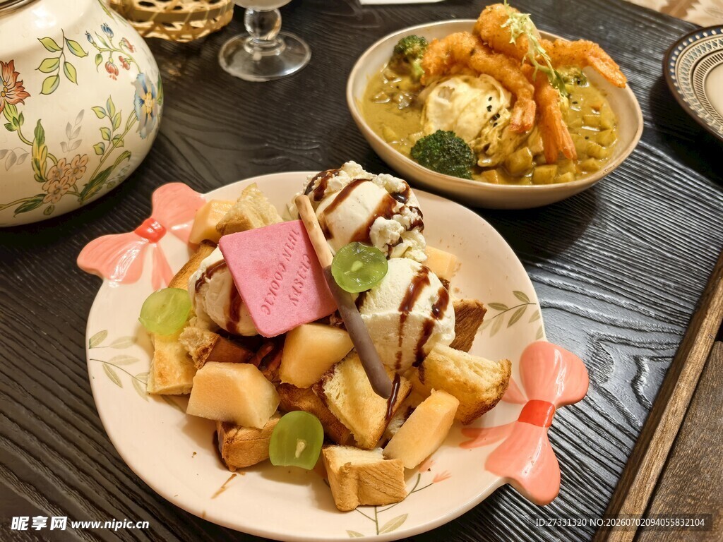 美味多样的亚洲风味美食