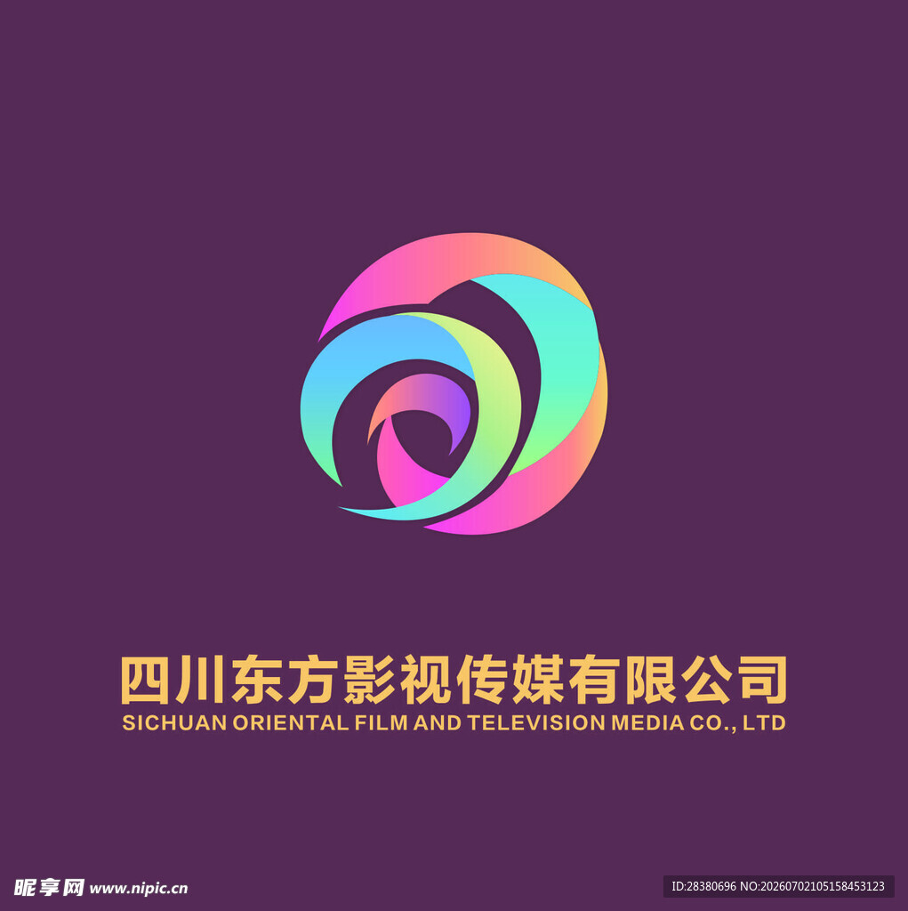 四川东方影视频道标志