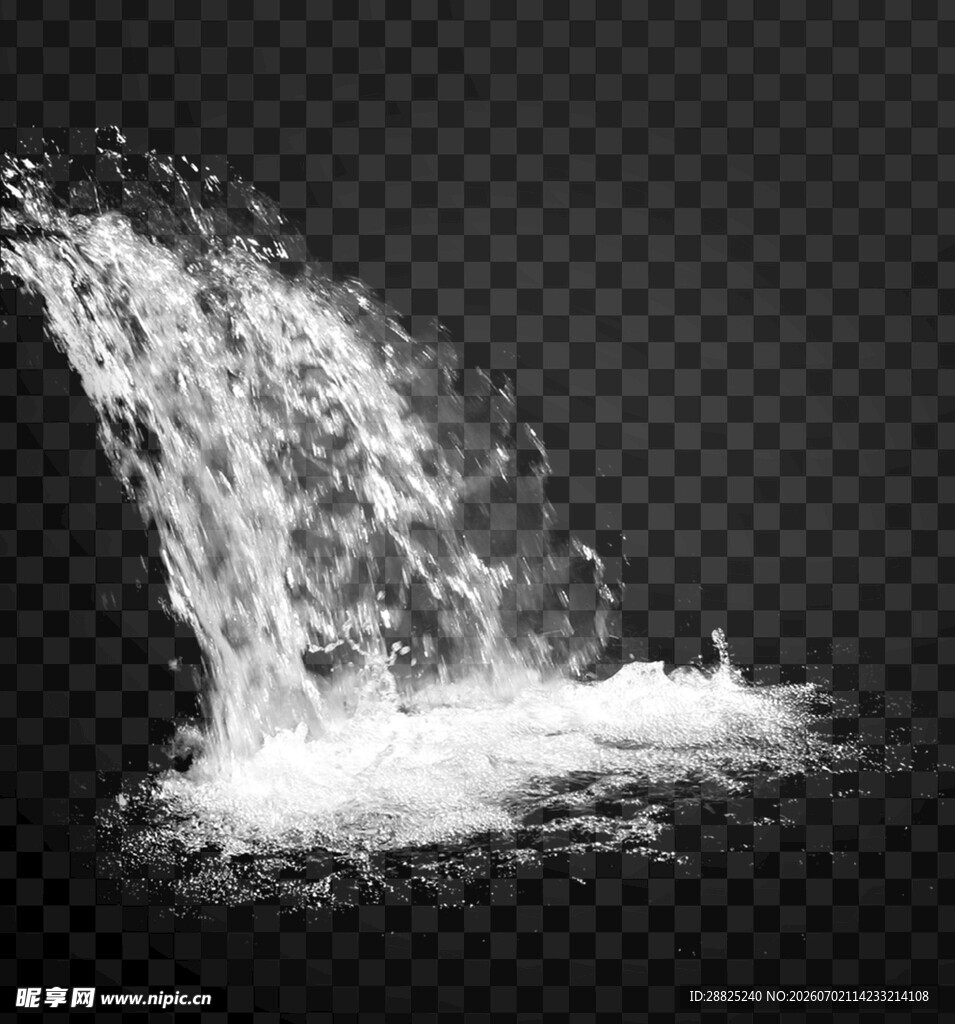水花效果素材