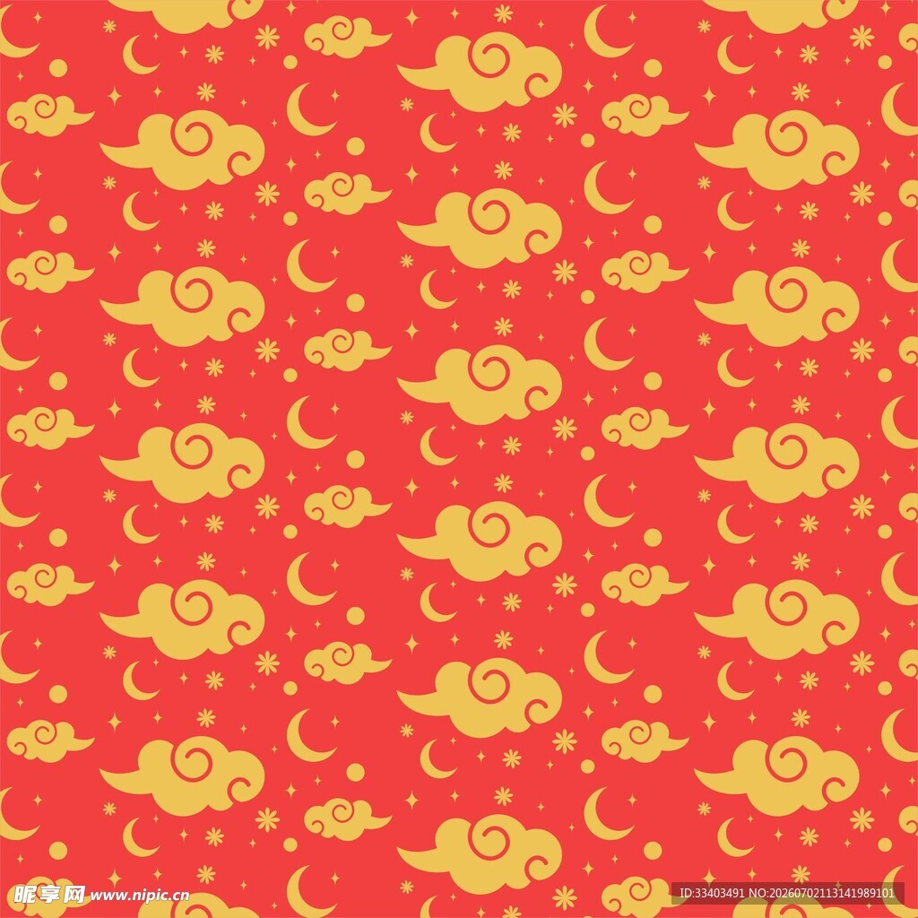 古典云纹