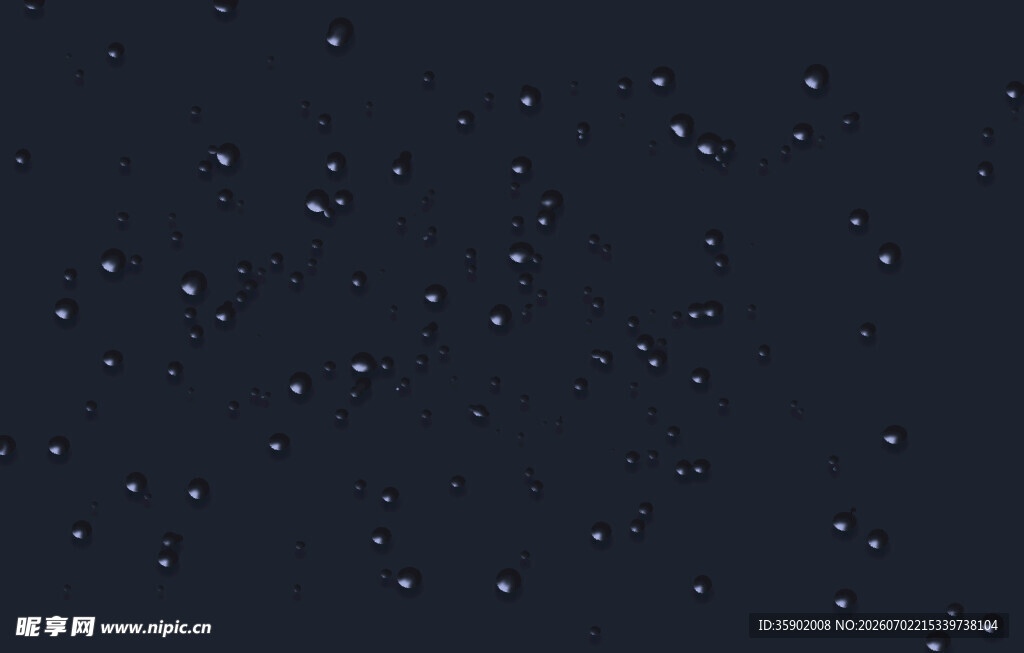 深邃夜空繁星点点
